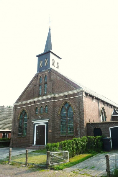 400px 09479 Paessens Moddergat PKN. vm.Ger.Kerk 1912 Seewei Fr. foto. Jelle Visser Dokkum